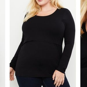 Plus Size Nursing Top 3X